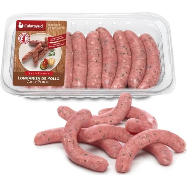 Longaniza Pollo Ajo y Perejil - 0.4 kg - Imagen del producto en Findit