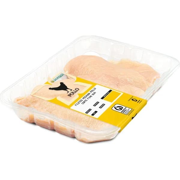 Filetes de Pechuga Pollo Corte Fino - 0.58 kg - Imagen del producto en Findit