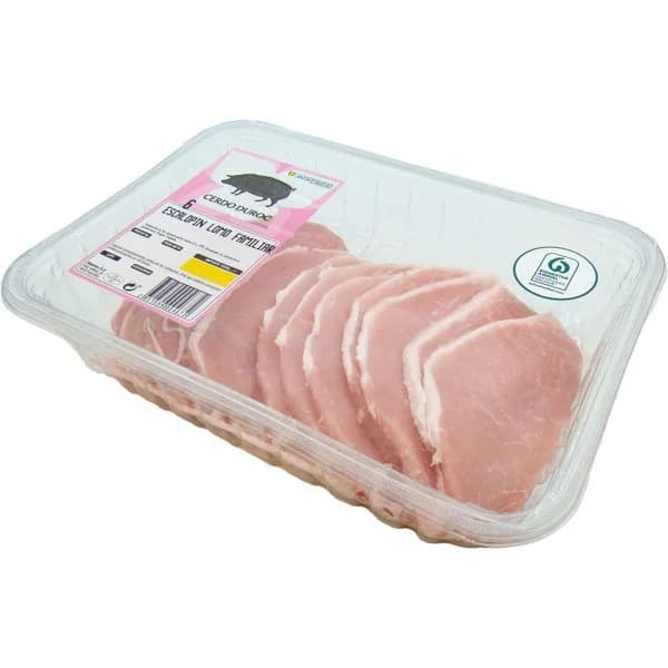 Escalopin Lomo Familiar 50% Duroc - 0.8 kg - Imagen del producto en Findit