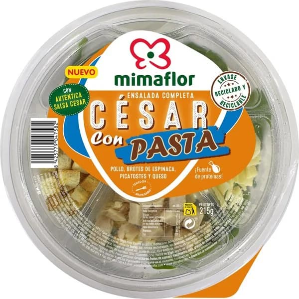 Ensalada Completa Cesar Con Pasta - 1 ud - Imagen del producto en Findit