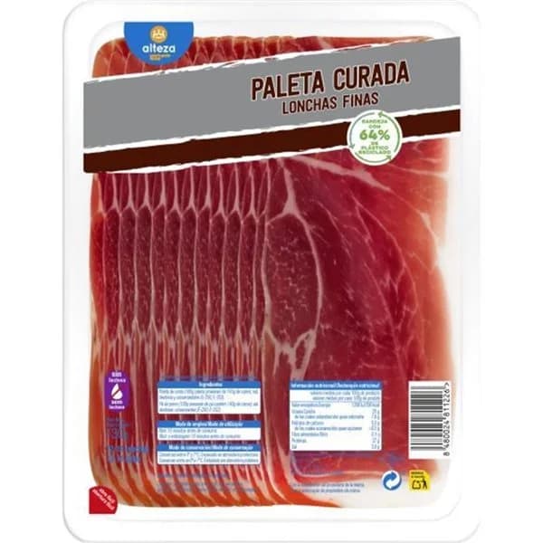 Paleta Curada Loncha Fina 130G - 0.13 kg - Imagen del producto en Findit