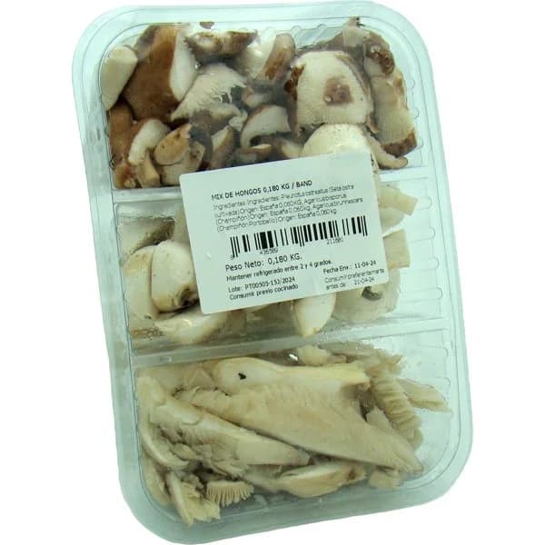 Champiñón, Espárrago, Ajo, Shitake - 0.3 kg - Imagen del producto en Findit