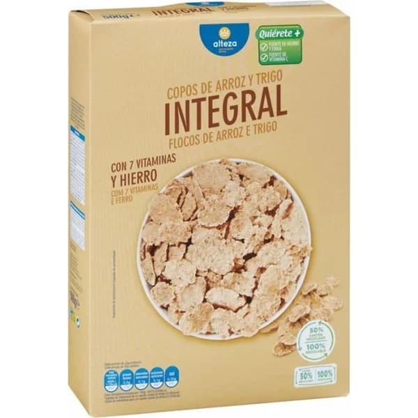 Copos Arroz y Trigo Integral - 0.5 kg - Imagen del producto en Findit