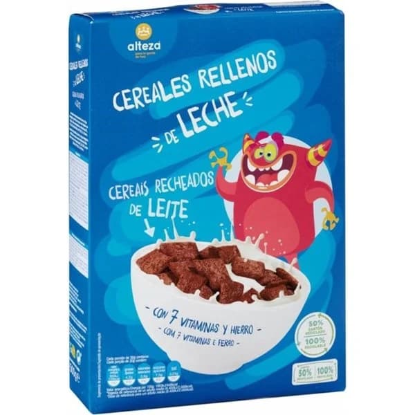 Cereales Rellenos de Leche - 0.5 kg - Imagen del producto en Findit