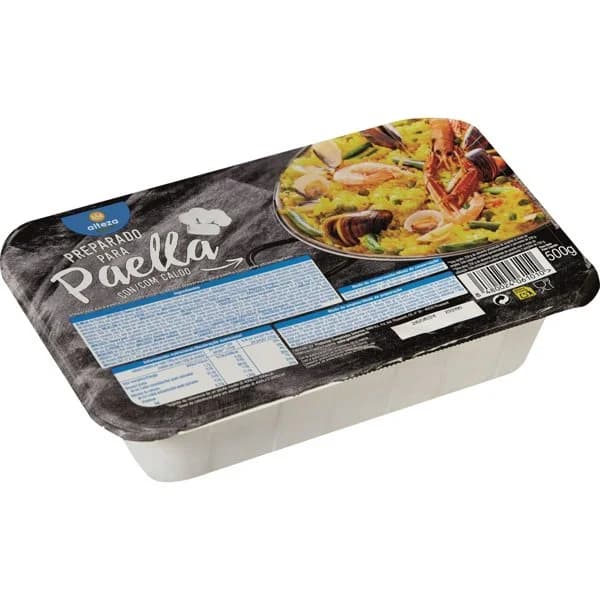 Preparado de Paella Con Caldo Congelado - 0.5 kg - Imagen del producto en Findit
