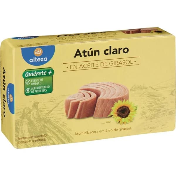 Atun Claro Aceite Girasol - 0.07 kg - Imagen del producto en Findit