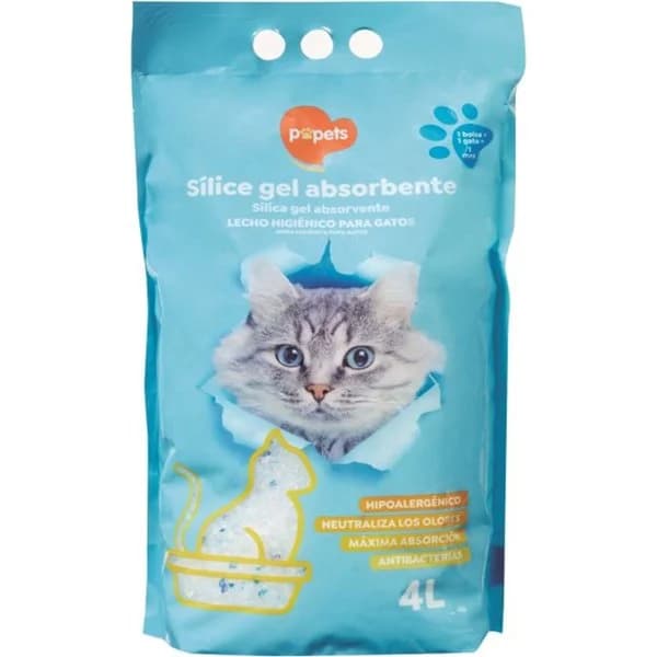 Arena Gato Perlas Silice - 1 ud - Imagen del producto en Findit