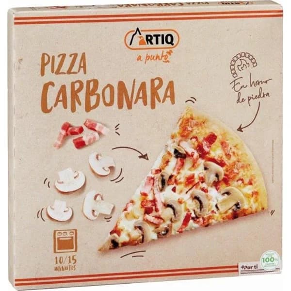 Pizza Carbonara Horno Piedra - 0.4 kg - Imagen del producto en Findit