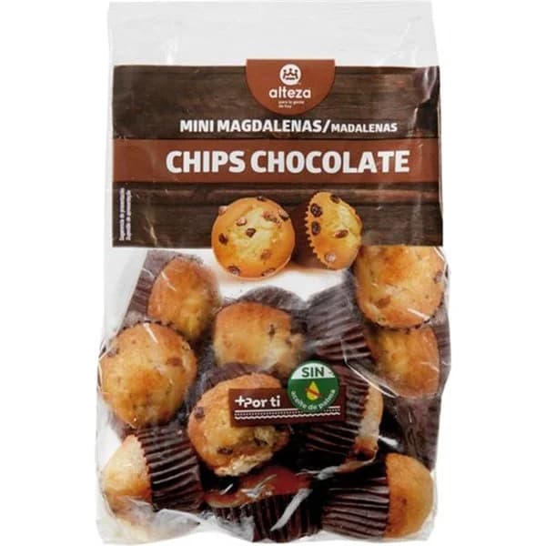 Mini Magdalenas Pepitas Choco - 0.27 kg - Imagen del producto en Findit
