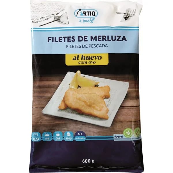 Filete Merluza Al Huevo - 0.6 kg - Imagen del producto en Findit