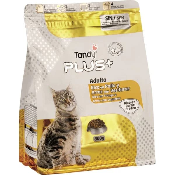 Com. Gato Pollo Fresco y Arroz - 0.8 kg - Imagen del producto en Findit