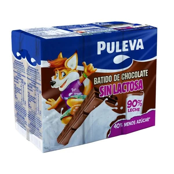 Batido Chocolate sin Lactosa 6 x 200ML - 1.2 l - Imagen del producto en Findit