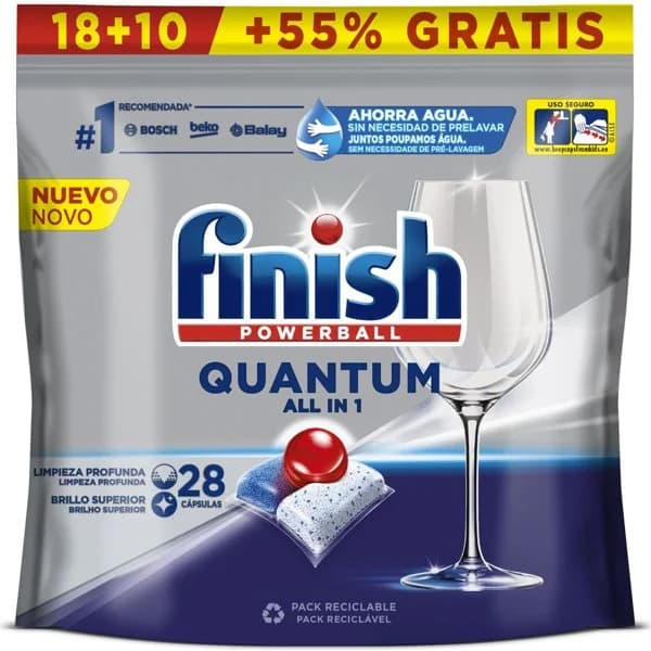 Vajillas Quantum Cápsulas 14+14UD - 1 ud - Imagen del producto en Findit