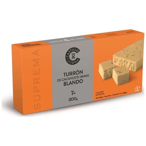 Turrón Blando de Cacahuete 200G - 1 ud - Imagen del producto en Findit