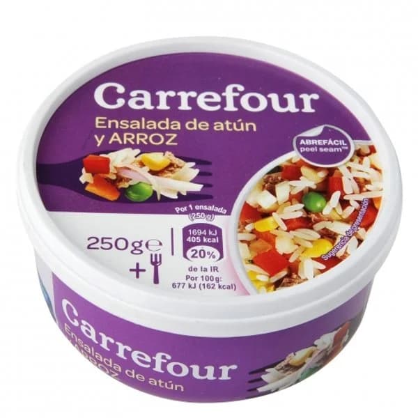 Ensalada de arroz Carrefour 250 g. - 0.25 kg - Imagen del producto en Findit