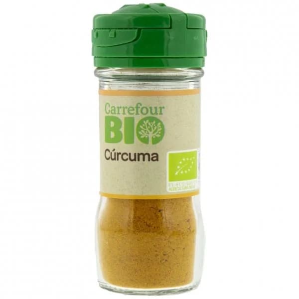 Cúrcuma ecológica Carrefour Bio 30 g. - 0.03 kg - Imagen del producto en Findit