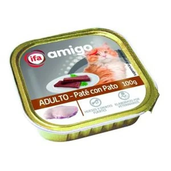 Comida para gatos con pato 100 g - 0.1 kg - Imagen del producto en Findit