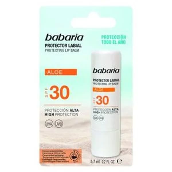 Protector labial SPF30 con aloe - 1 ud - Imagen del producto en Findit