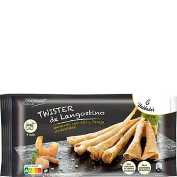 Twister de langostino 120 g - 0.12 kg - Imagen del producto en Findit
