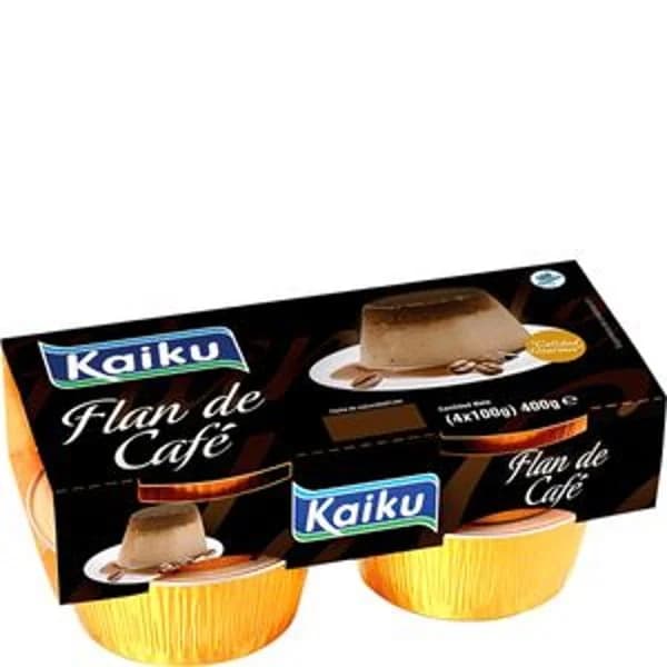 Flan de café 4x100 g - 0.44 kg - Imagen del producto en Findit