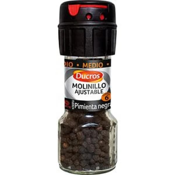 Pimienta negra molinillo - 1 ud - Imagen del producto en Findit