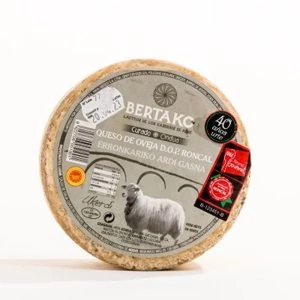 Queso de oveja DO Roncal al corte - 1 kg - Imagen del producto en Findit