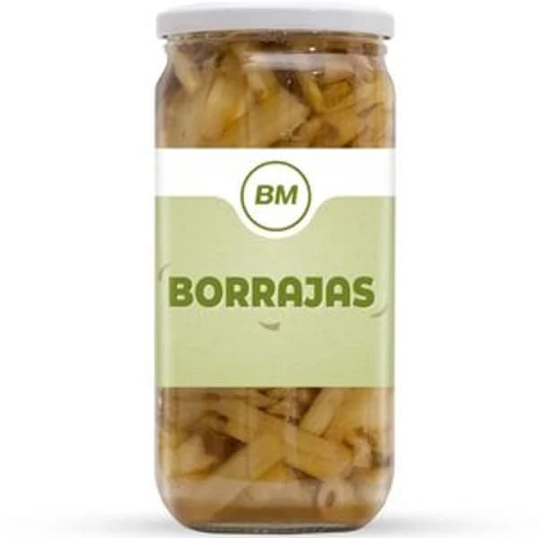 Borraja natural frasco de cristal 660 g - 0.4 kg - Imagen del producto en Findit