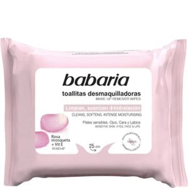 Toallita desmaquillante facial rosa mosqueta 25 un - 1 ud - Imagen del producto en Findit