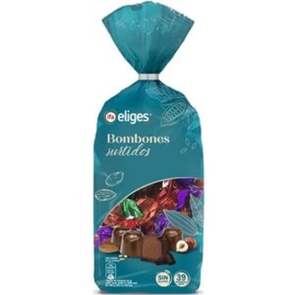 Surtido de bombones bolsa 470g - 1 ud - Imagen del producto en Findit