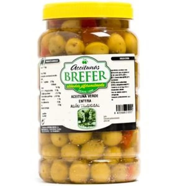 Aceituna verde partida aliñada 1,3 kg - 1 ud - Imagen del producto en Findit