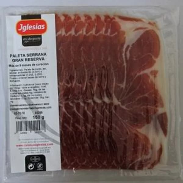 Paleta gran reserva 150 g - 0.15 kg - Imagen del producto en Findit