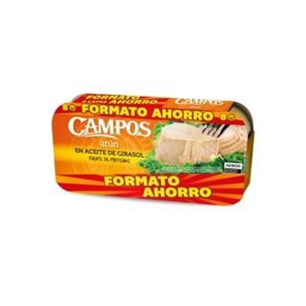 Atún en aceite de girasol 8x70 g - 0.42 kg - Imagen del producto en Findit