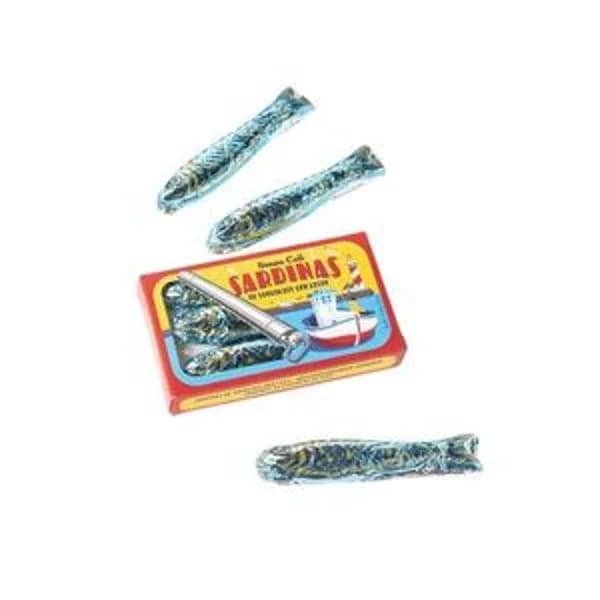 Chocolatina con forma de sardina 24 g - 0.02 kg - Imagen del producto en Findit