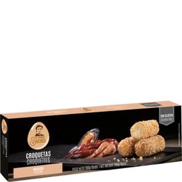 Croqueta de marisco sin gluten 200 g - 0.2 kg - Imagen del producto en Findit