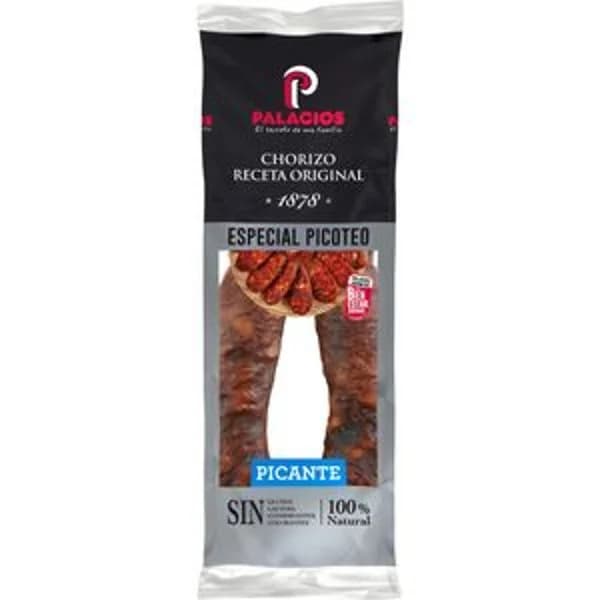 Chorizo picante 425 gr - 0.43 kg - Imagen del producto en Findit