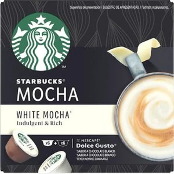 Café chocolate blanco 12 cápsulas - 0.12 kg - Imagen del producto en Findit
