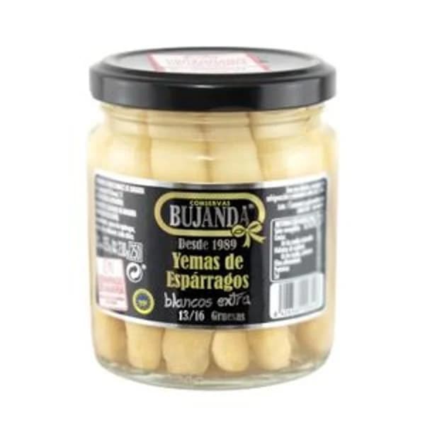 Yemas de espárrago bujanda DO 13/16 230 g - 0.11 kg - Imagen del producto en Findit