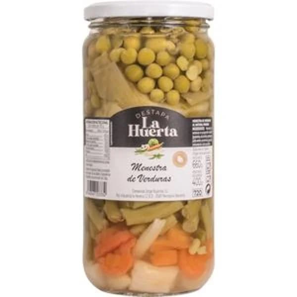 Menestra de verduras 660 g - 0.4 kg - Imagen del producto en Findit