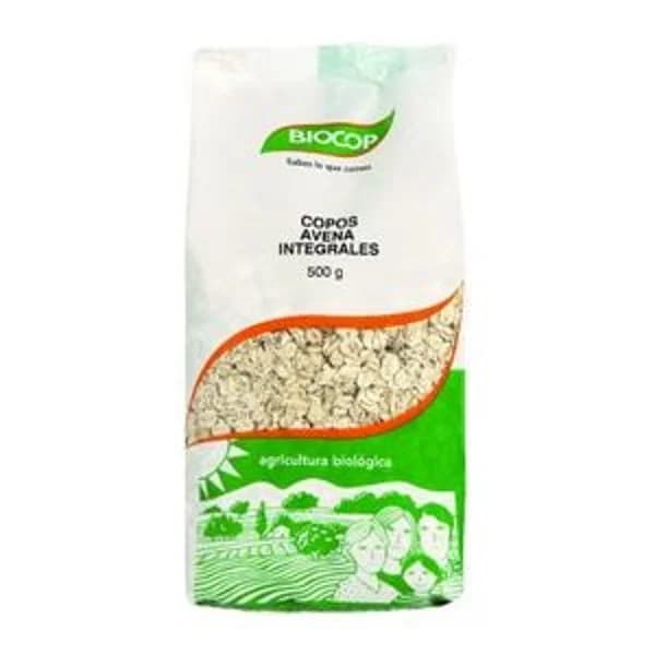 Copos de avena integral gruesos 500 g - 0.5 kg - Imagen del producto en Findit