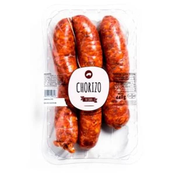 Choricillo fresco en bandeja 440 g aprox. - 0.44 kg - Imagen del producto en Findit