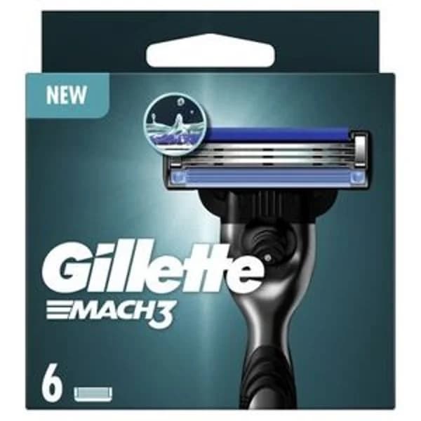 Recambios mach 3 6 unidades - 3.79 ud - Imagen del producto en Findit
