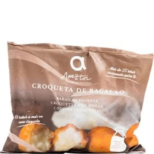 Croquetas de bacalao 350 g - 0.35 kg - Imagen del producto en Findit