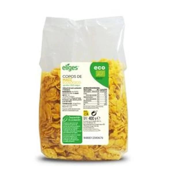 Copos de maíz ecológico 400 g - 0.4 kg - Imagen del producto en Findit