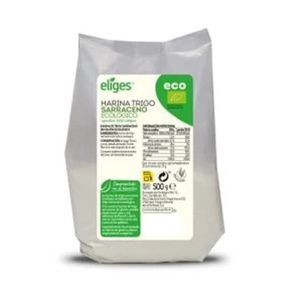 Harina trigo sarraceno sin gluten 500 g - 0.5 kg - Imagen del producto en Findit