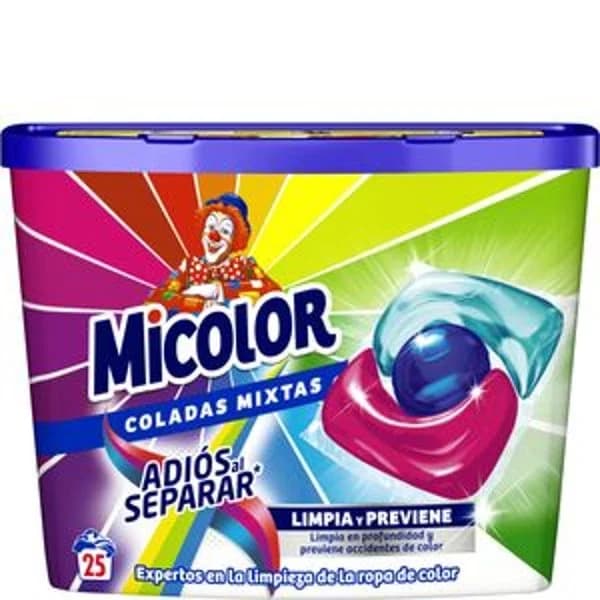 Detergente líquido coladas mixtas 25 lavados - 24.98 ud - Imagen del producto en Findit
