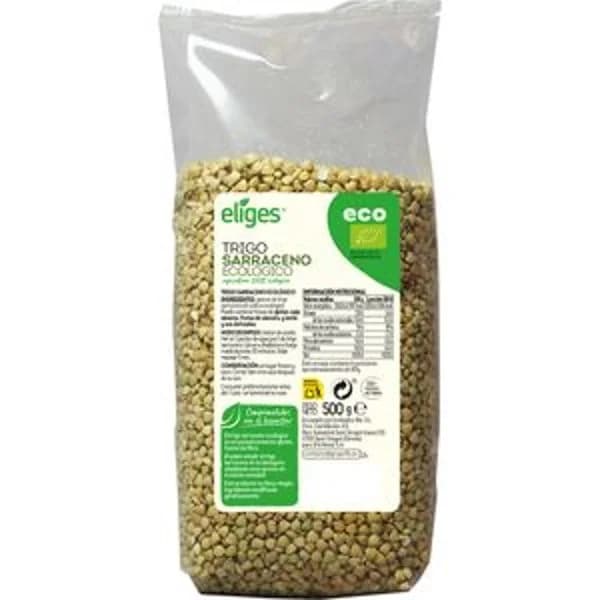 Trigo sarraceno ecológico sin gluten 500 g - 0.5 kg - Imagen del producto en Findit