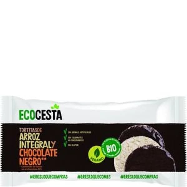 Tortitas de arroz con chocolate negro 100 g - 0.1 kg - Imagen del producto en Findit
