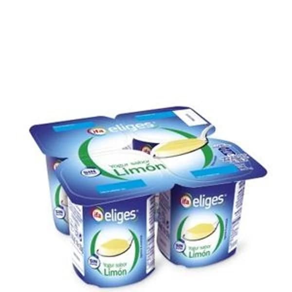 Yogur sabor limón 4x125 g - 0.5 kg - Imagen del producto en Findit