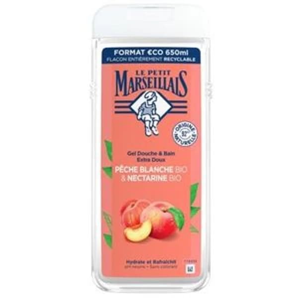 Gel de baño con melocotón 650 ml - 0.06 l - Imagen del producto en Findit