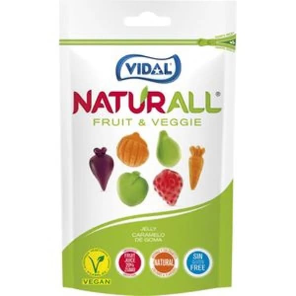 Gominola fruit & veggie bolsa 180 g - 0.18 kg - Imagen del producto en Findit
